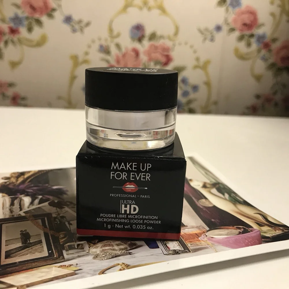 MAKE UP FOR EVER Ultra HD Microfinishing Loose Powder Mini 0.035 oz./ 1 g. New